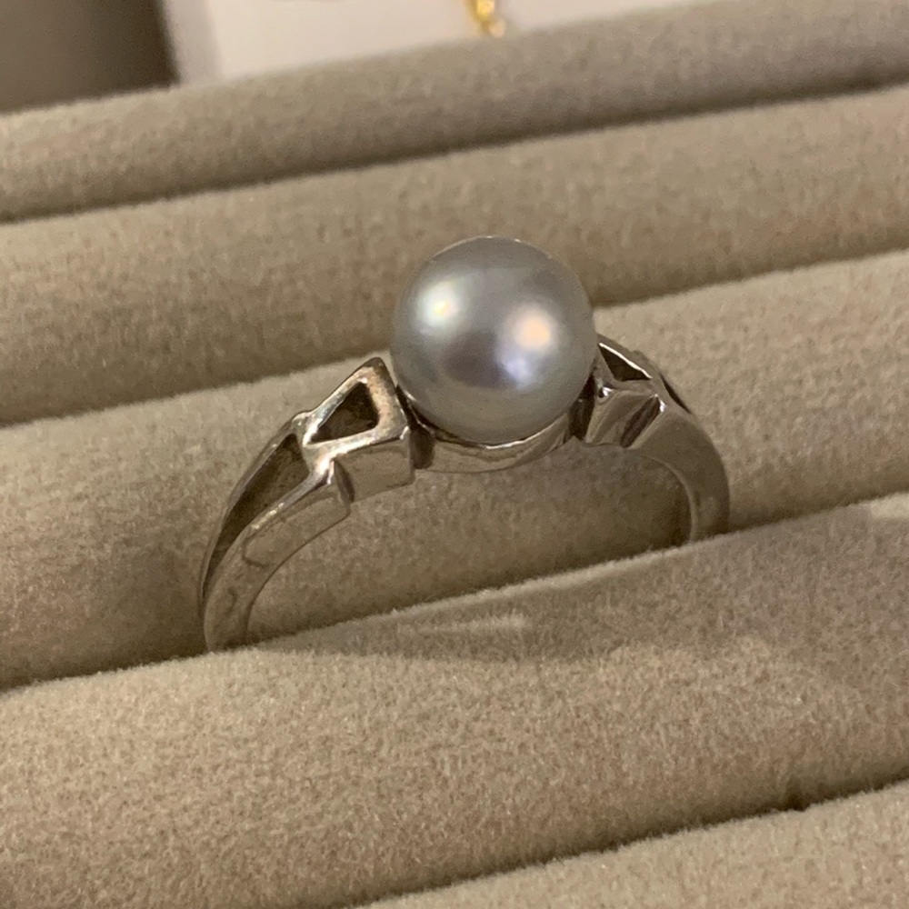 (3 for $39) Real Pearl Sterling Silver Ring